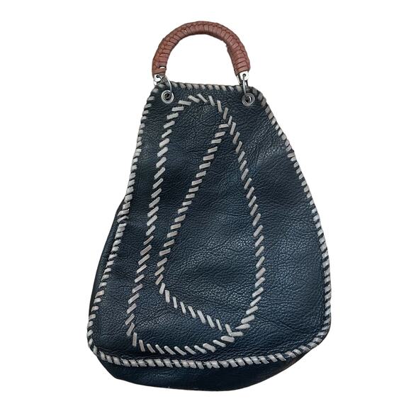 Dora Schabel Handmade One of a Kind Leather Handbag - Picture 1 of 7